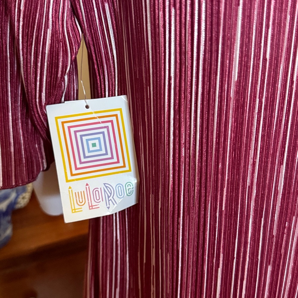 LuLaRoe New Kimono Marion Pink - Picture 7 of 9